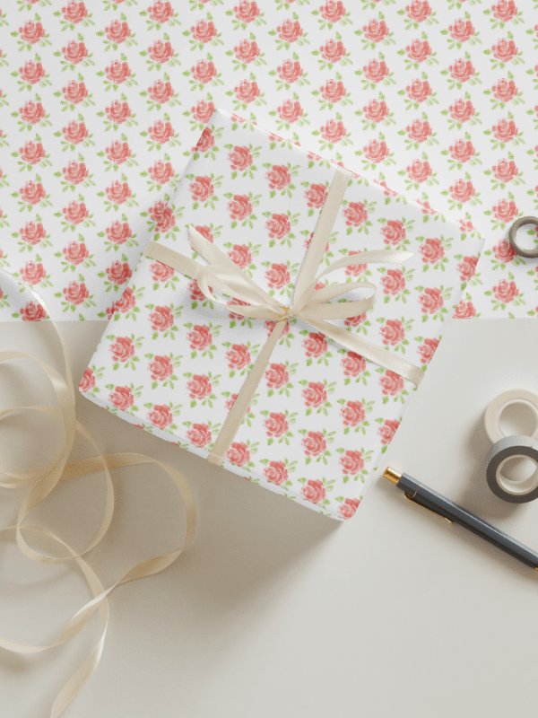 Rose Wrapping Paper product image (1)