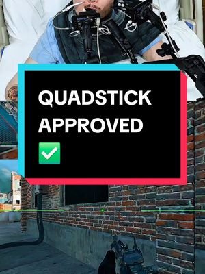 QUADSTICK APPROVED ✅ I control everything by sipping & puffing air + a chin button—every movement, every shot, every decision. Different breath combinations = full in-game control. 💬 Be honest… could YOU win a game like this?. #Warzone #CallOfDuty #WarzoneMeta #QuadStick #WheeledGamer 