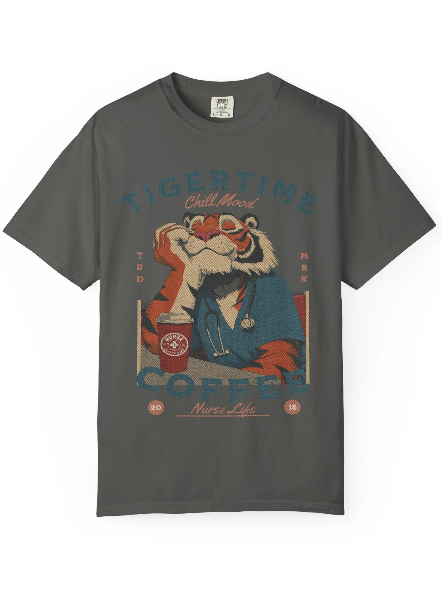 Nurse Life Tiger T Shirt,tigertime product image (11)