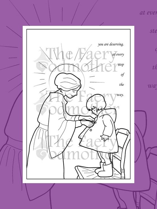 Winter '26 Coloring Page - Color your Inner Child product image (2)