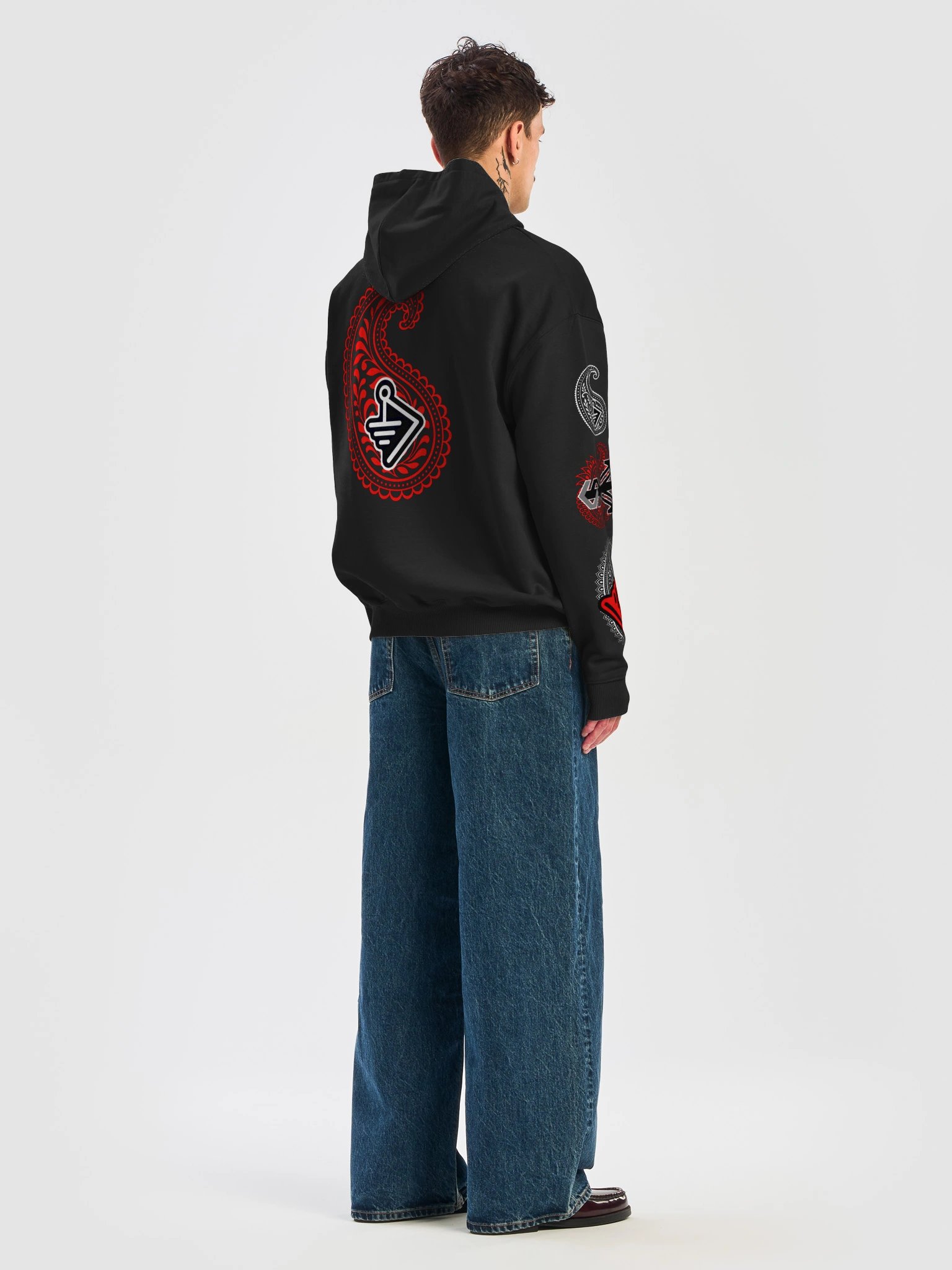 Kal's Paisley Winter Hoodie product image (8)