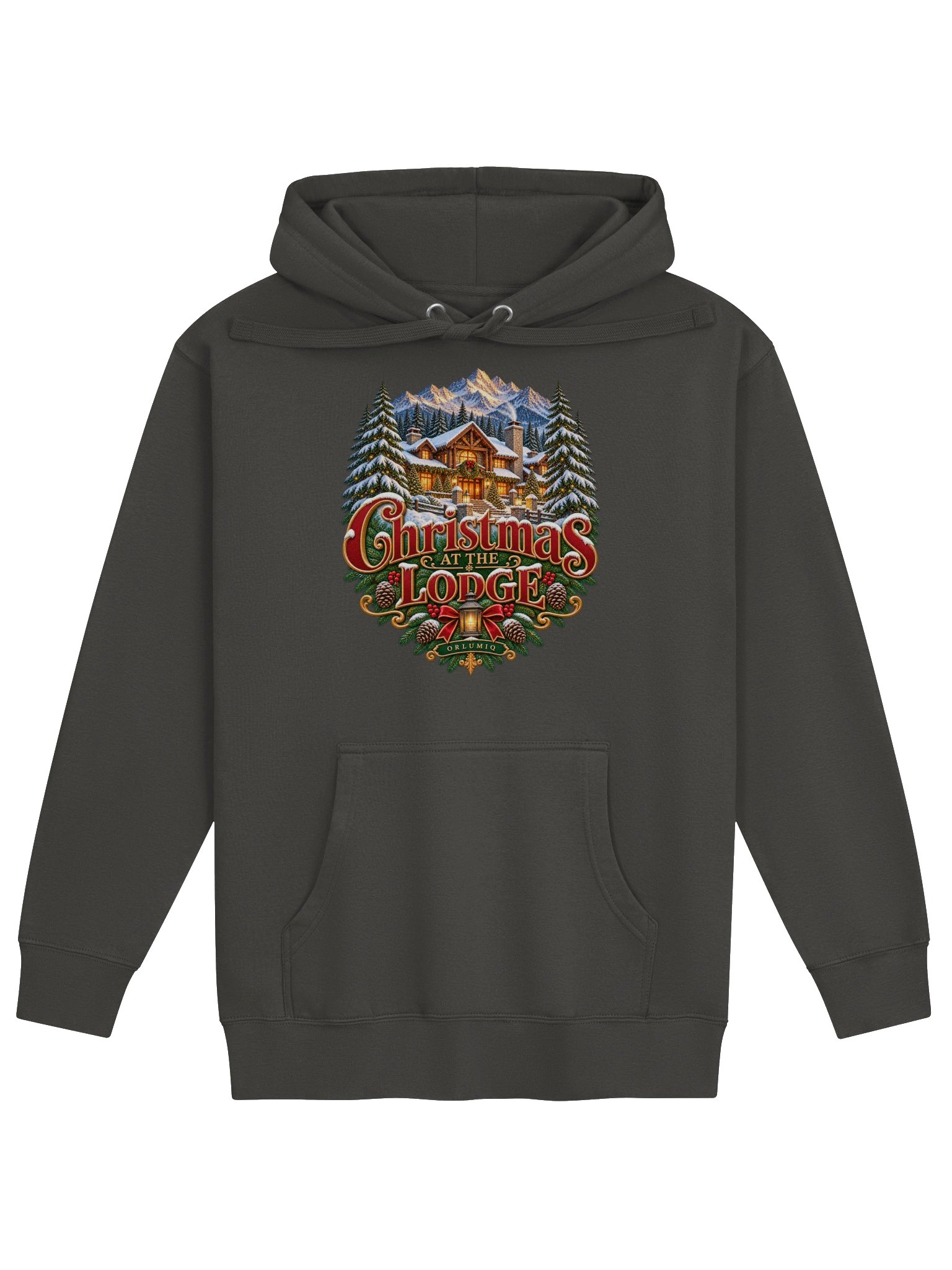 Christmas at the Lodge Vintage Holiday Hoodie product image (1)