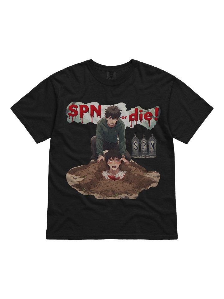 SPN or Die! Graphic Heavyweight T-Shirt product image (4)