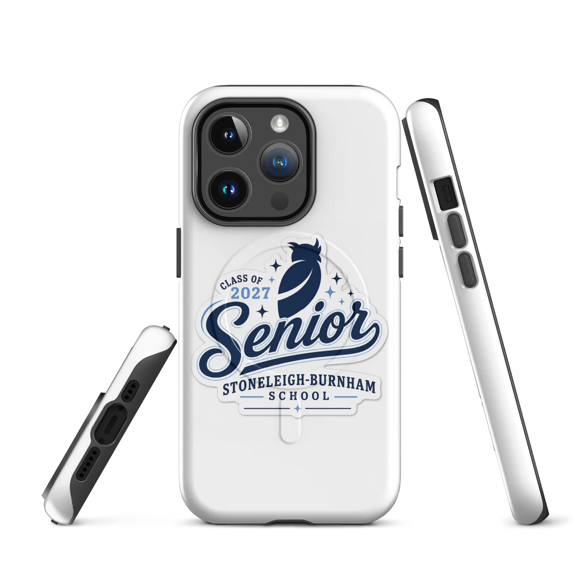 Class of 2027 Owl Senior iPhone Case product image (3)
