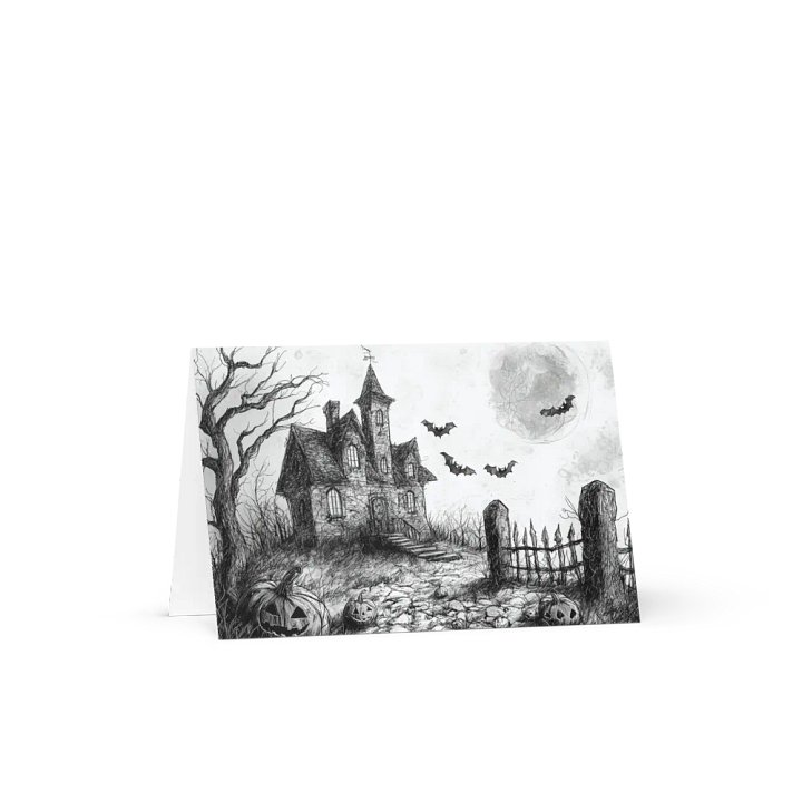 Bat Cottage Greeting Card product image (2)
