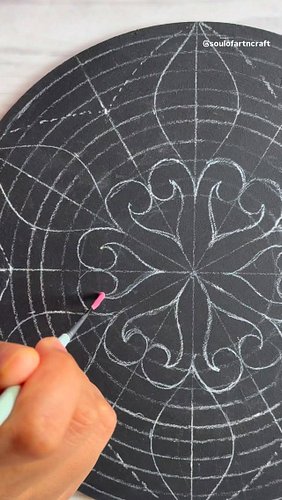 Metallic Mandala art start to finish .. hope you like this and stay tuned for the full artwork tutorial 🥰❤️

[ mandala, dot m...