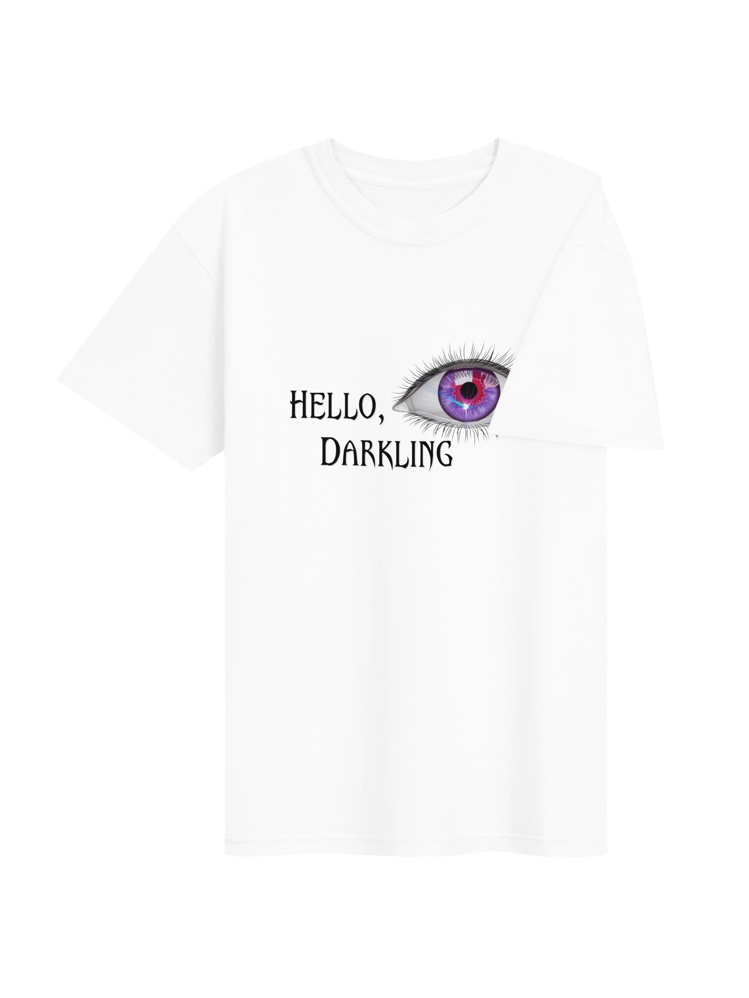 Hello, Darkling T-Shirt (WHITE) product image (4)