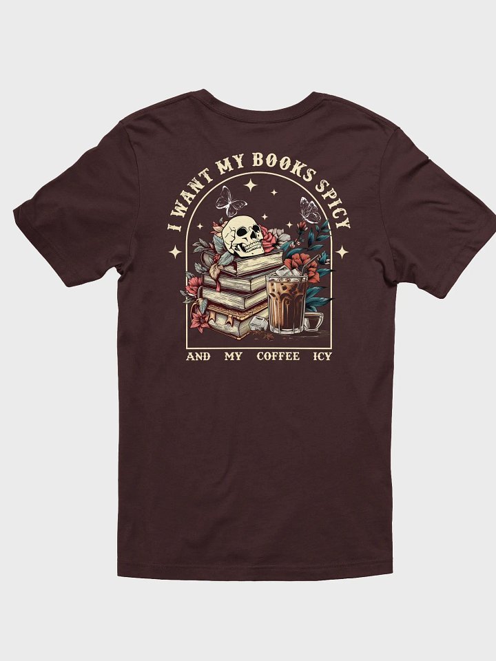 Spicy Book, Icy Coffee Tee product image (11)