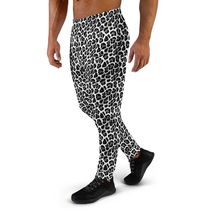 Stylish Recycled Men's Joggers with Bold Animal Print product image (1)