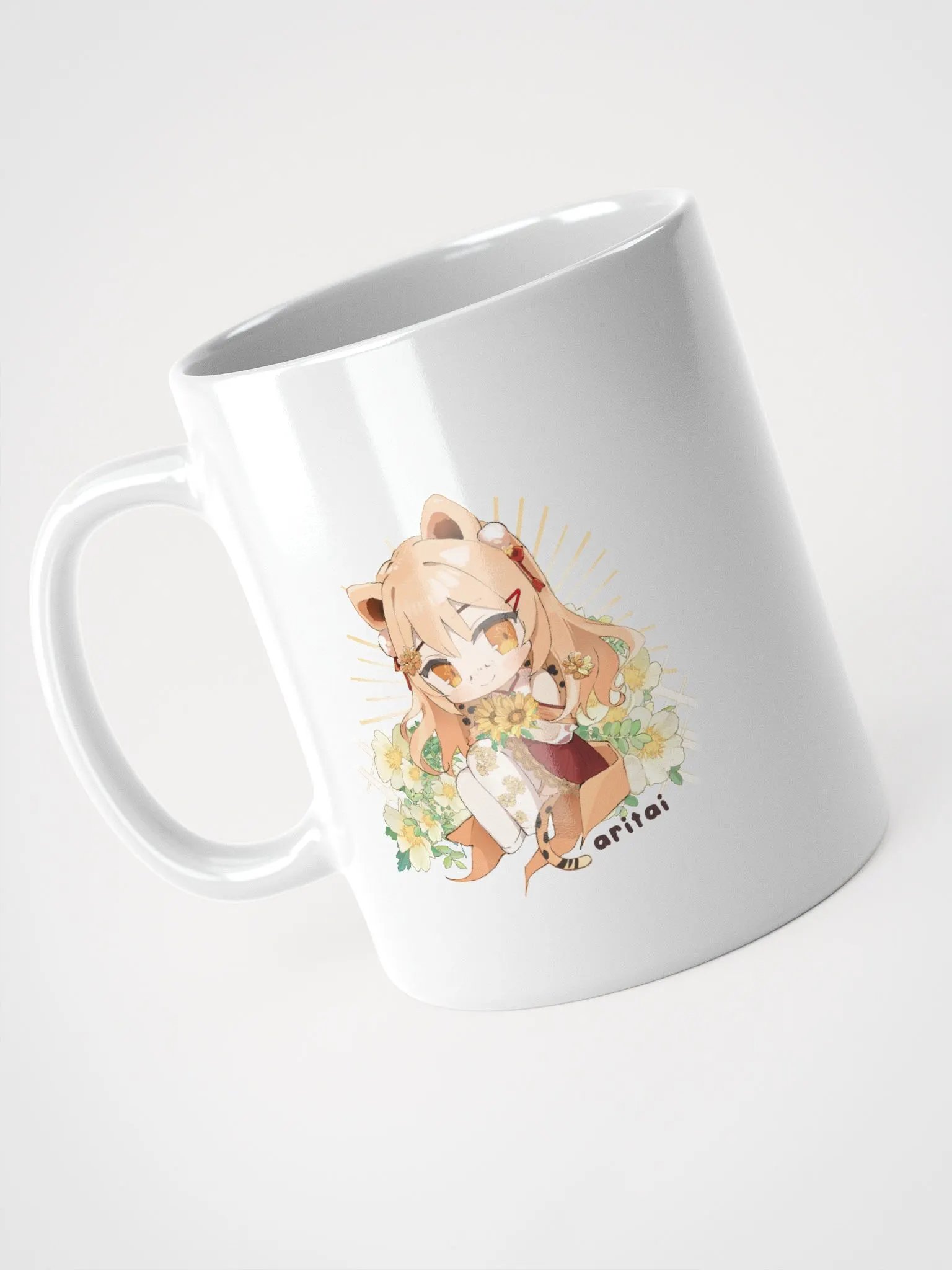 aritai 🌻 Flower Mug (White) product image (3)