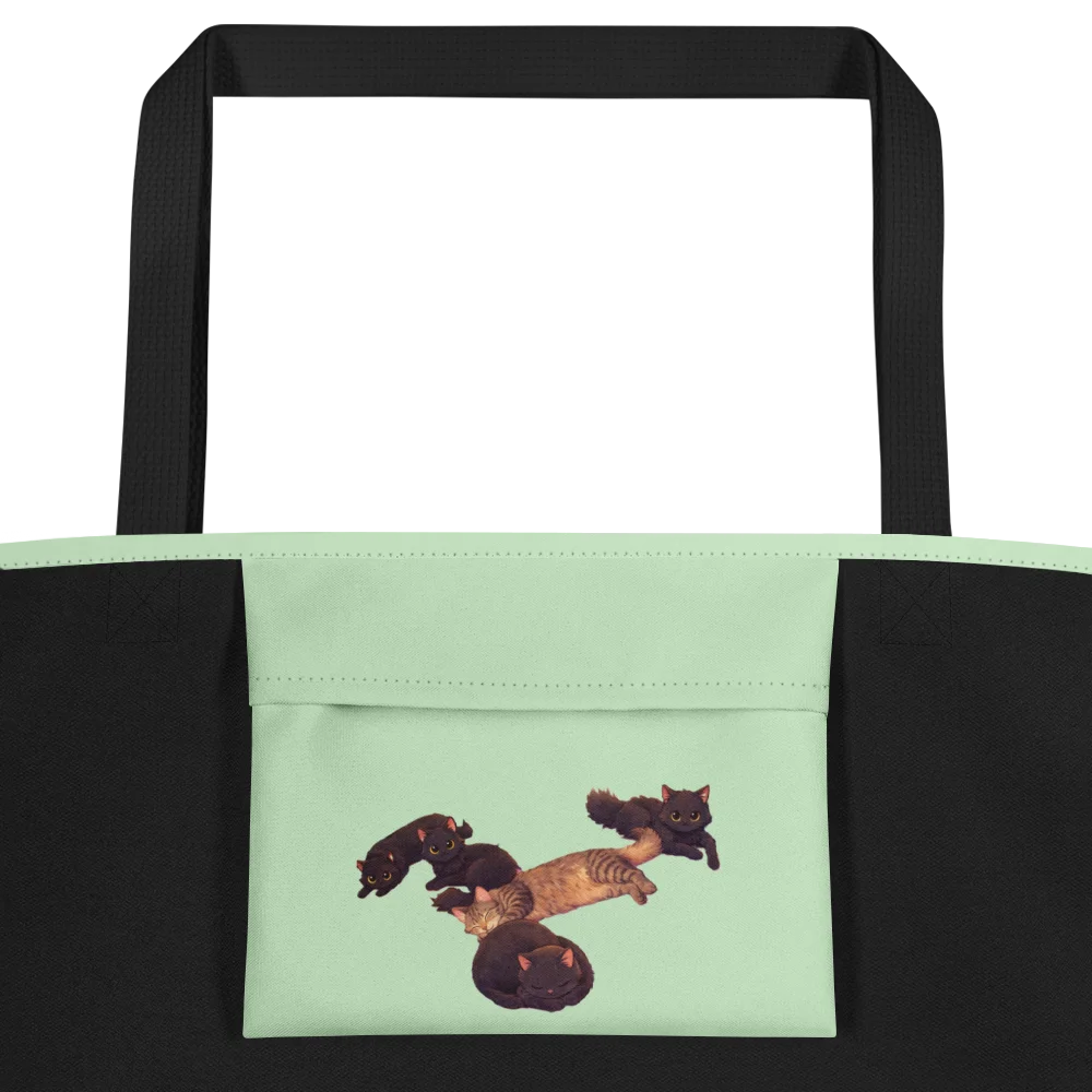 Cat Brigade Spring Tote Bag product image (2)