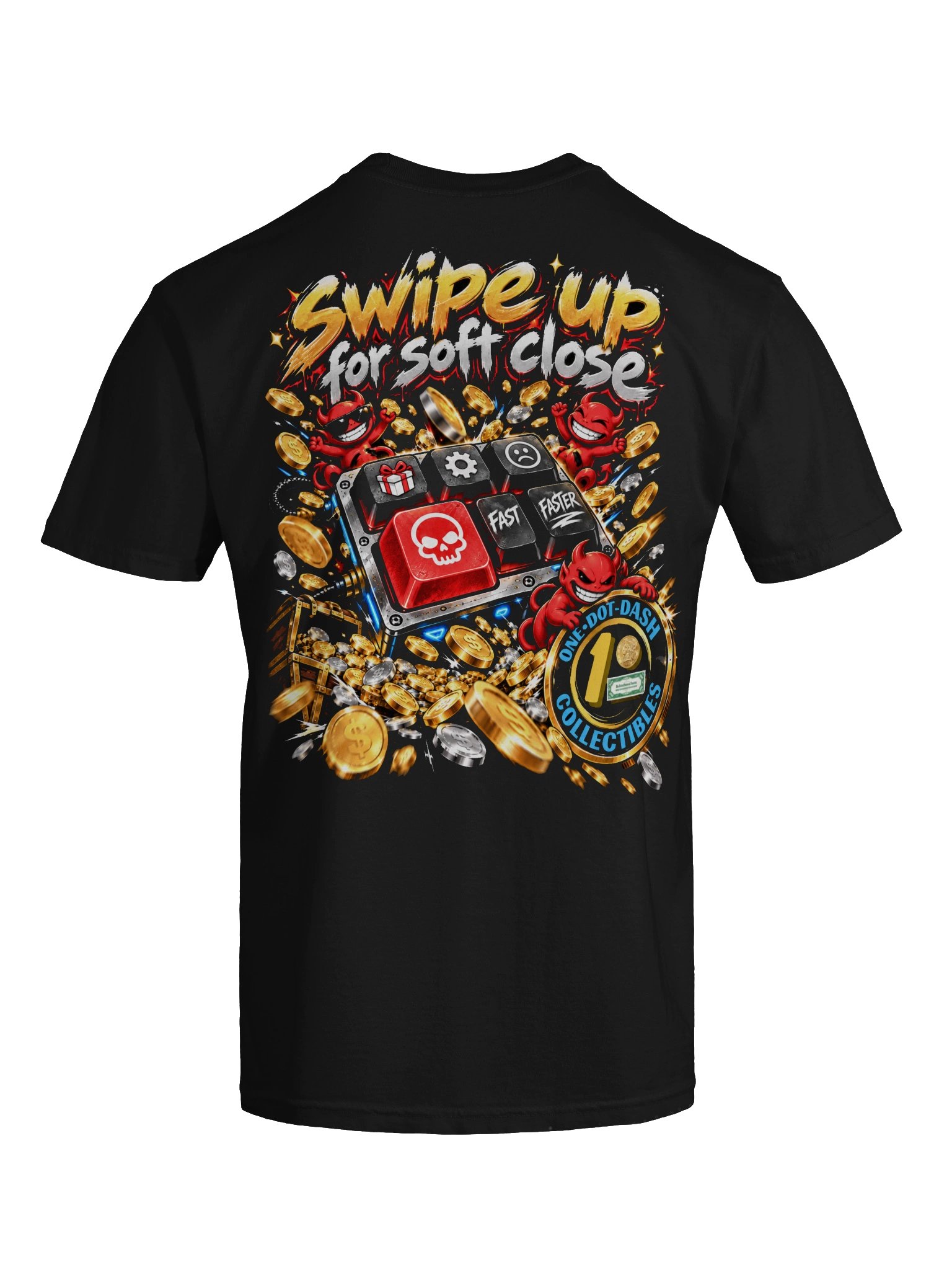 Swipe Up For Soft Close Logo Heavyweight Tee product image (12)