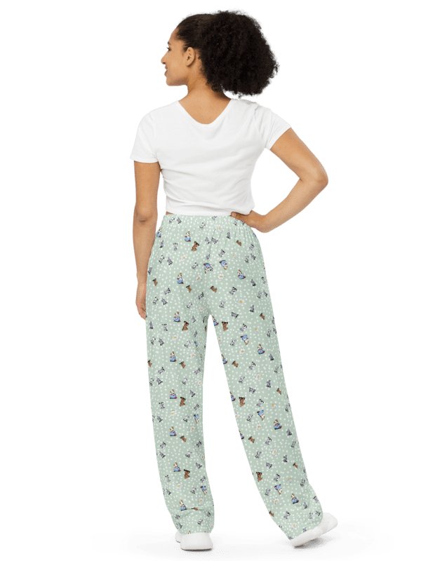 Pit Bull Party Wide-Leg Pants product image (2)
