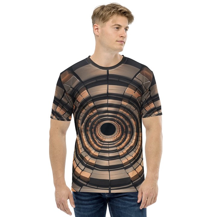 Concentric Circle Chaos All-Over T-Shirt product image (1)