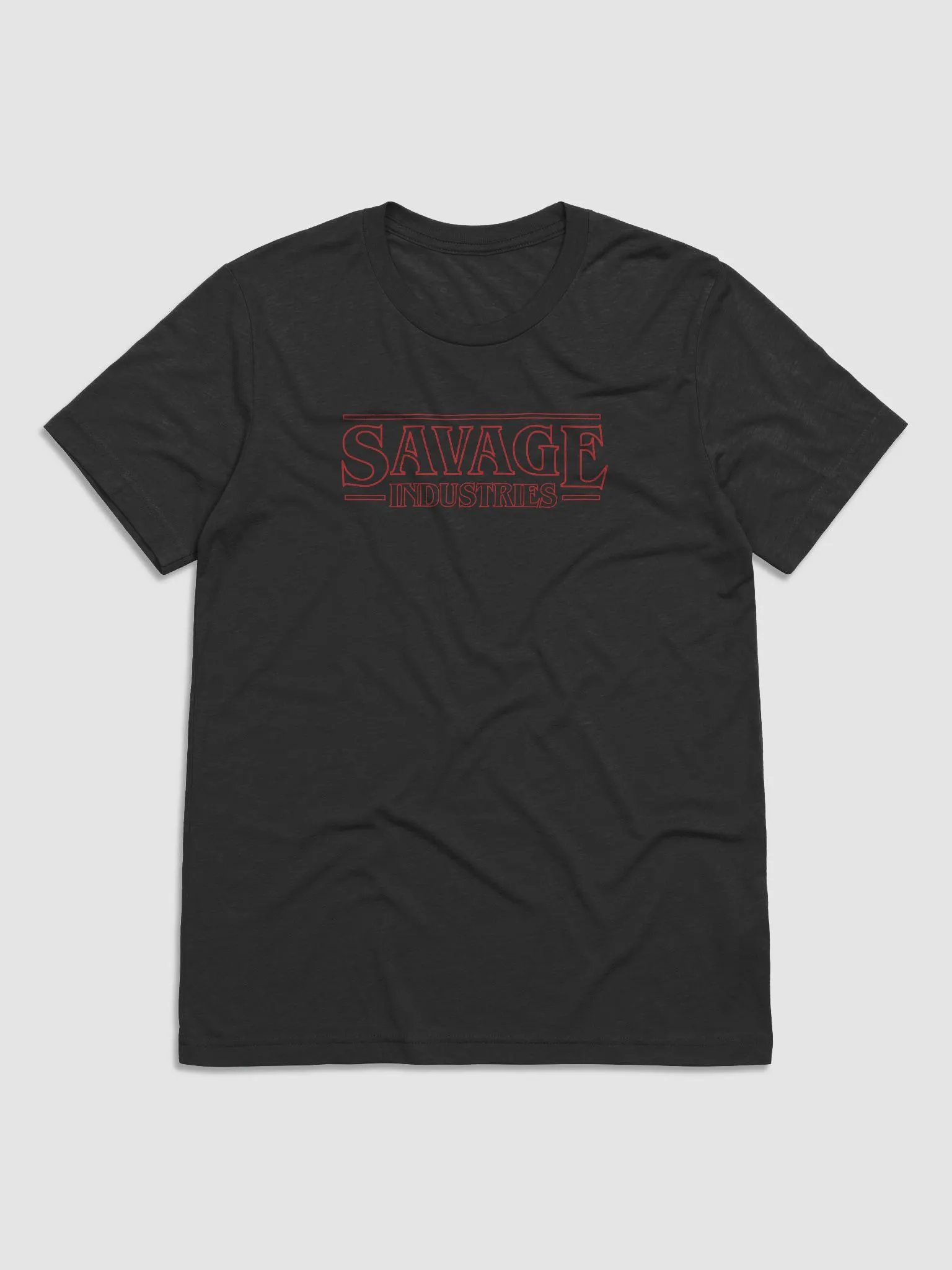 Savage Industries Strange Logo (Tri-blend Tee) product image (1)