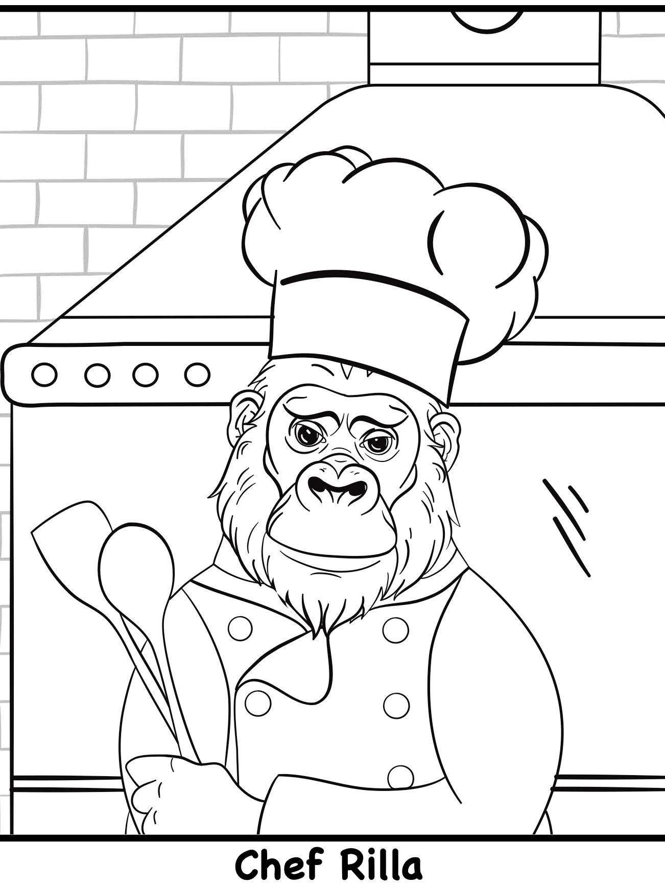 Awesome Apes Coloring for Everyone product image (5)