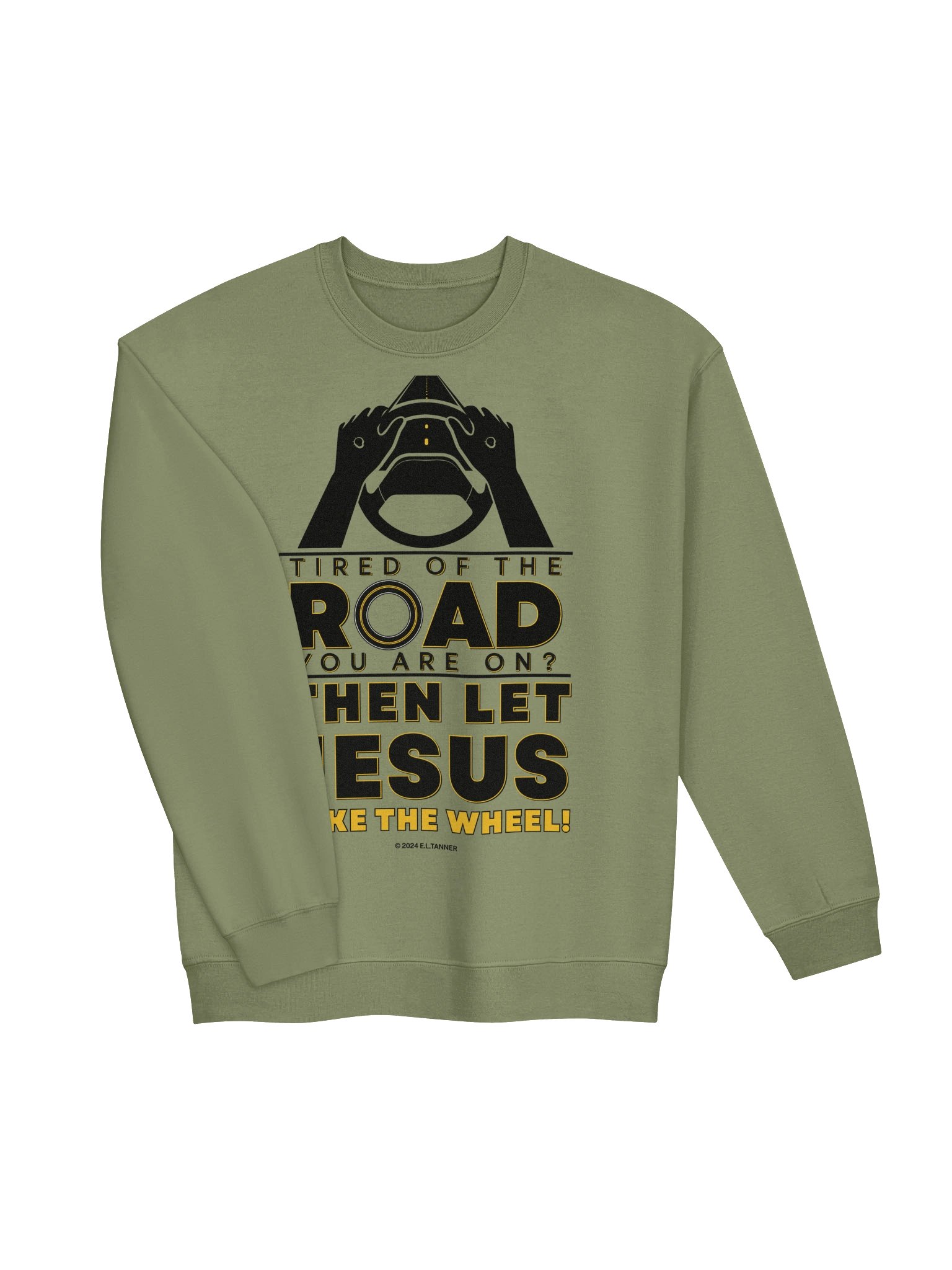 Let Jesus Take the Wheel, Lte Sweatshirt product image (3)