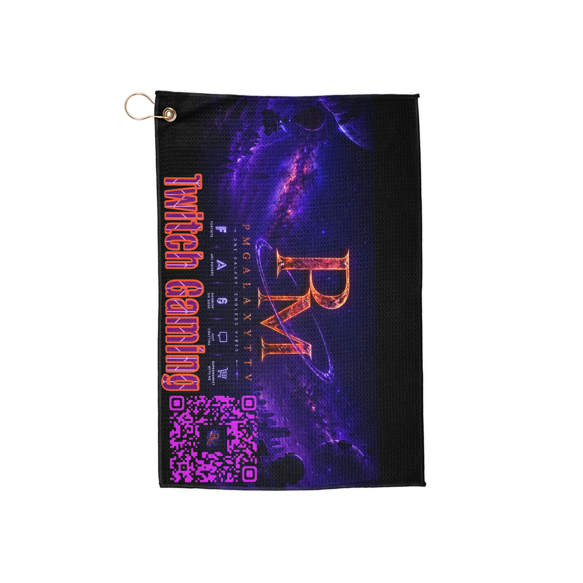 Galaxy Golf Towel product image (1)