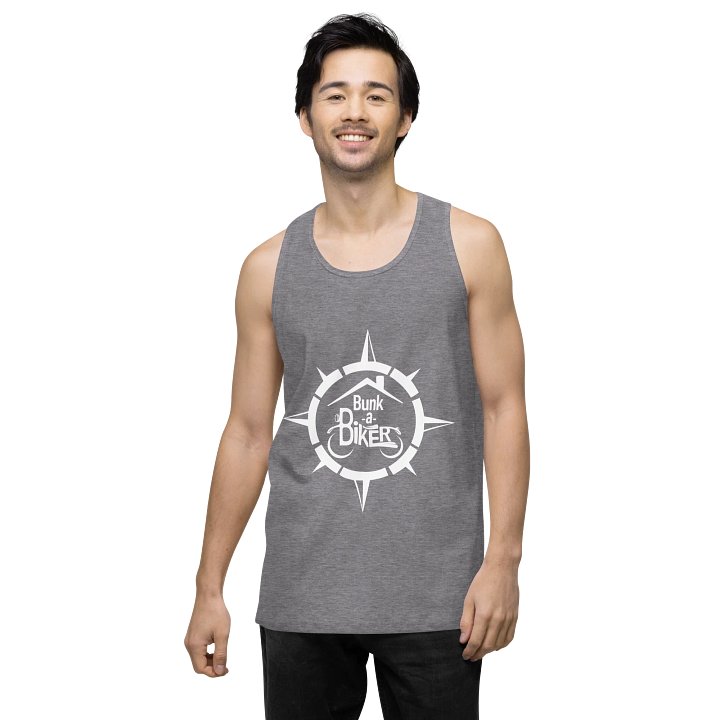 BaB Compass Men's Tank - White Logo product image (2)