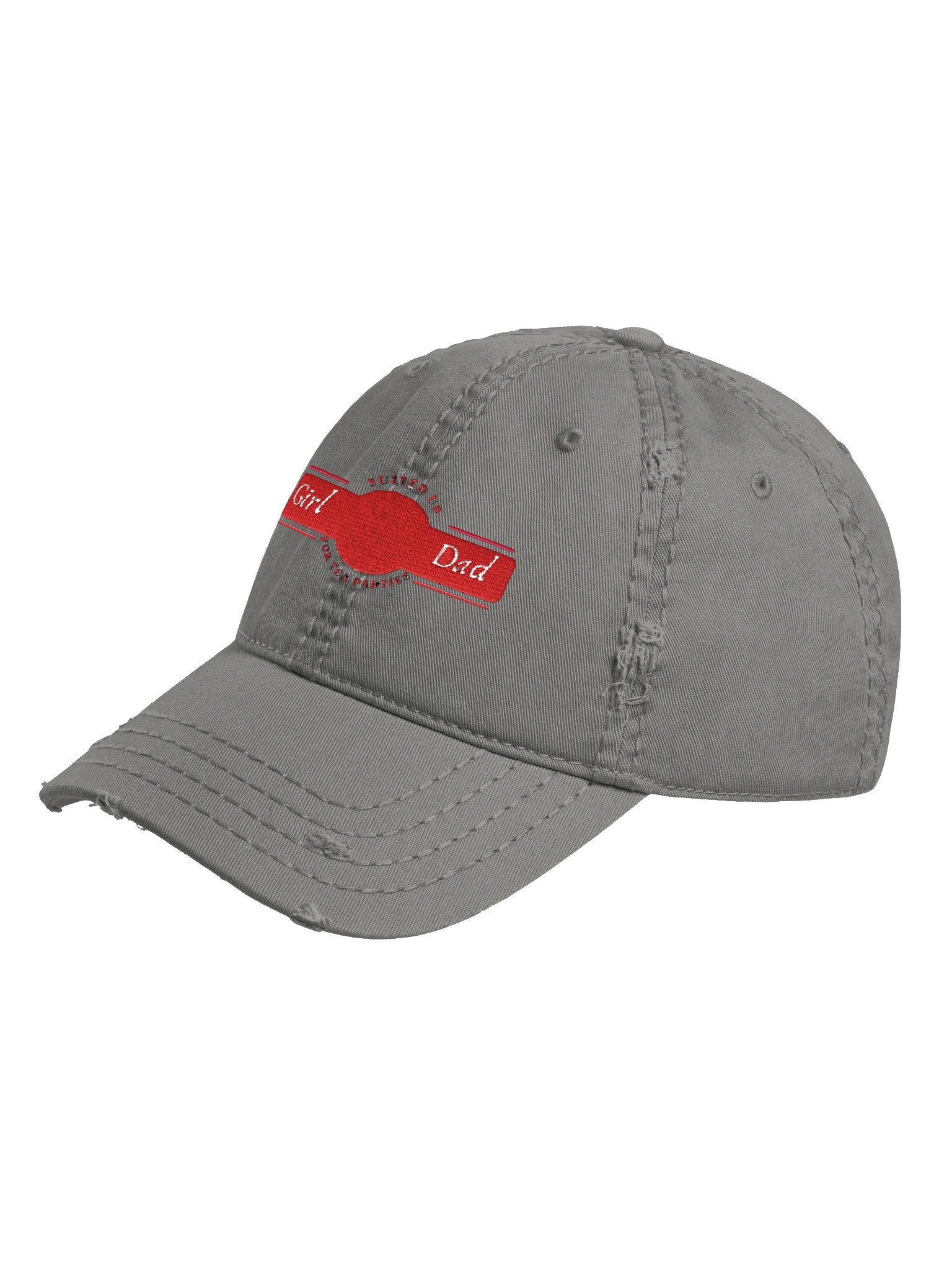 #GirlDad Distressed Hat product image (3)