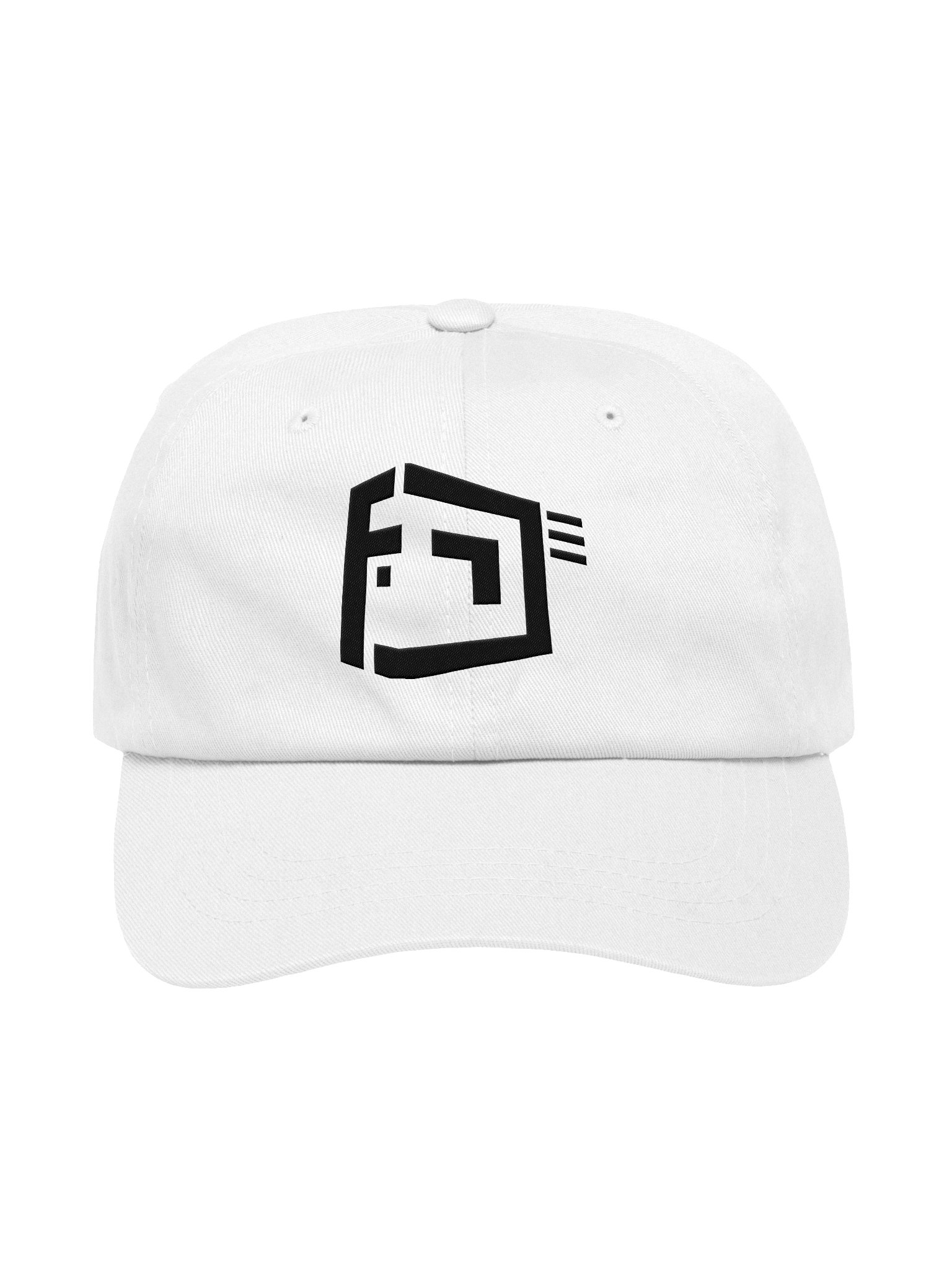 FartCoin White Embroidered Baseball Cap product image (1)
