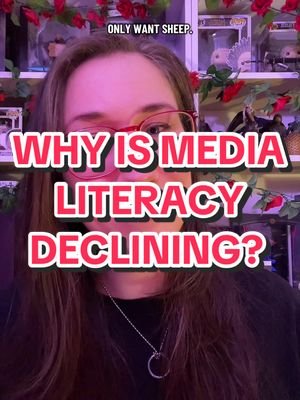 Media Literacy Course Episode 3: Why is media literacy declining?  Let’s explore why media literacy has experienced such a noticable decline recently and broadly discuss the systems in place that create literacy disparity.  Also, please note that this course is not coming from a “higher than thou” place; I have so much to learn and I’m looking forward to everything I’ll discover on this journey of improving my media literacy, too. I’ll be sharing the information I find along the way—lifelong learning is always the goal, and while I’m teaching media literacy, I am forever a student as well and open to new ideas and perspectives. #medialiteracy #criticalthinking #literacy #medialiterally 