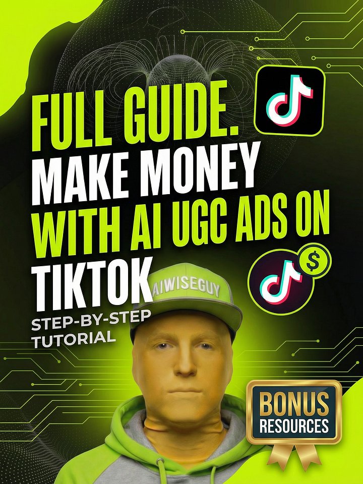 How to make Money with A.I UGC adverts (full step by step guide) product image (1)