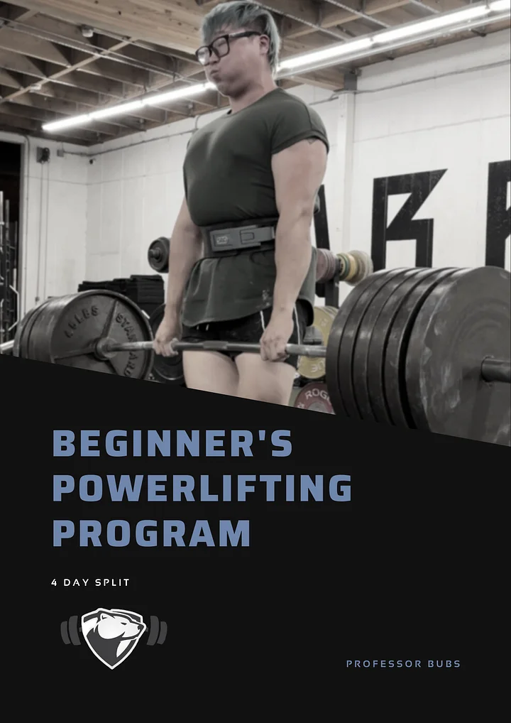 Beginner's Powerlifting Program product image (1)
