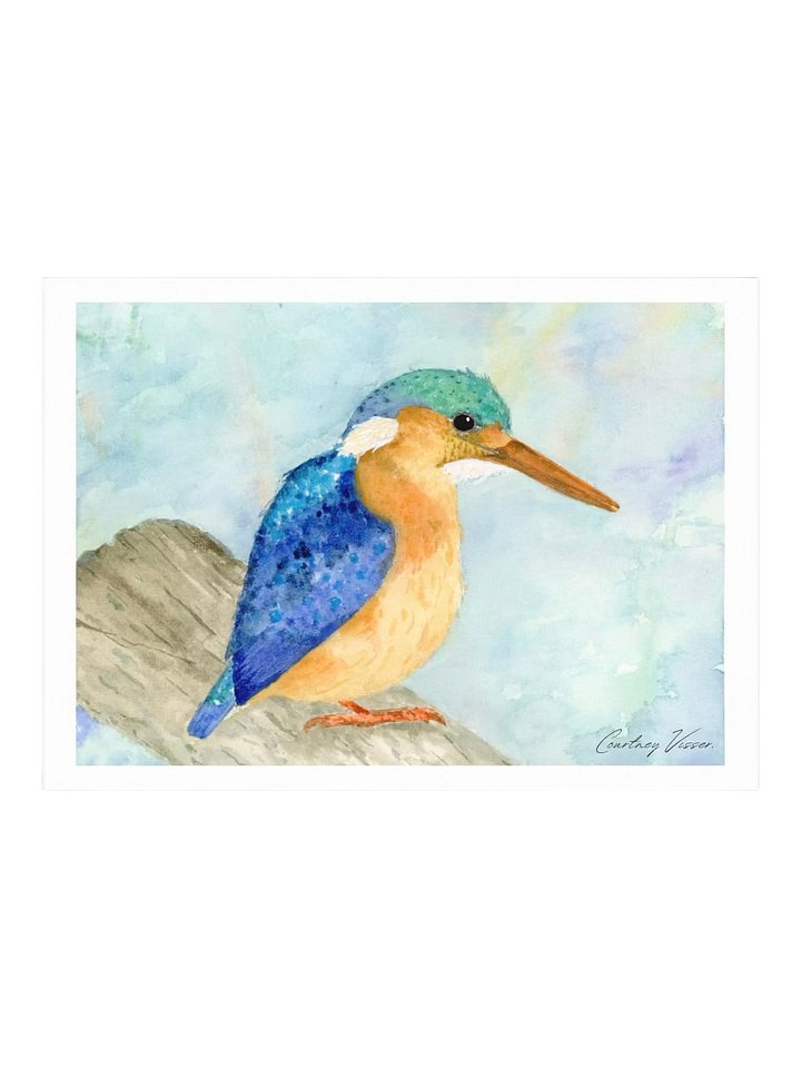 Malachite kingfisher print product image (1)