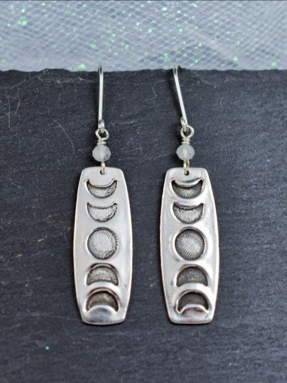 Lunar Phases Earrings product image (1)