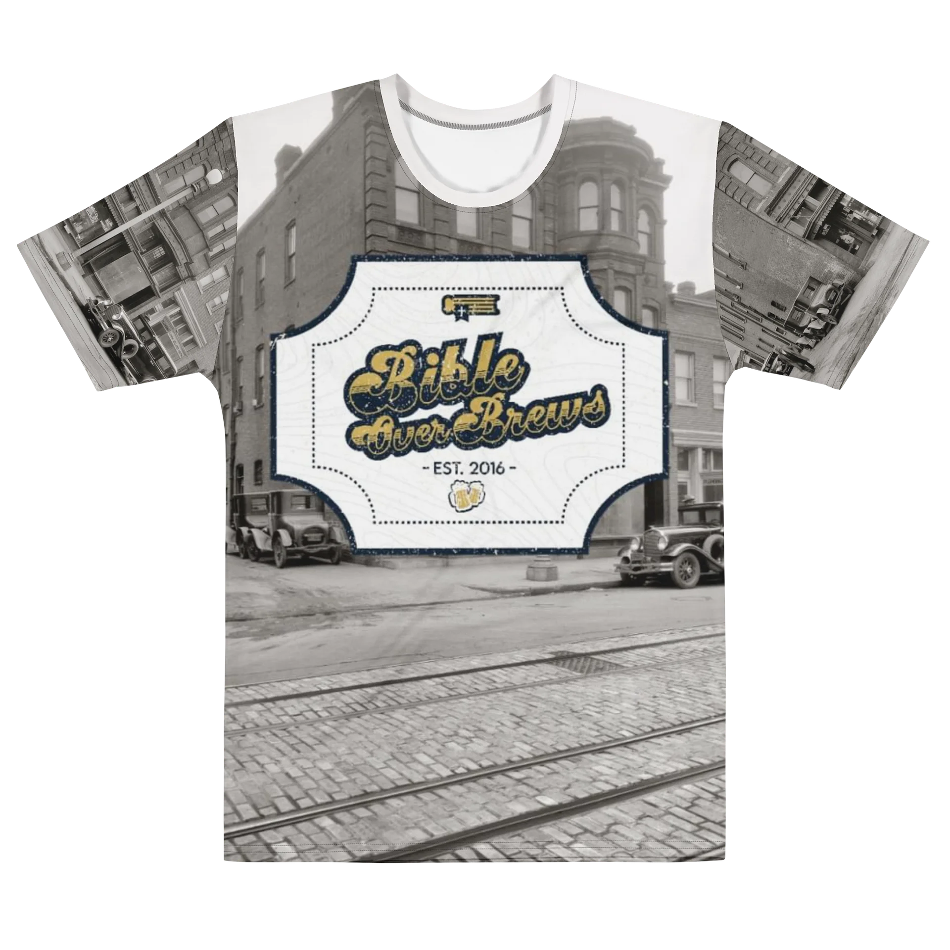 Bible over Brews Logo shirt product image (1)