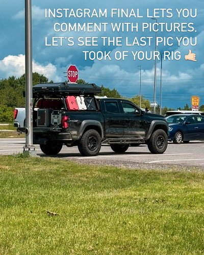 Let’s see those rigs! ⬇️ I swear I only took this picture to show someone how much the suspension was squatting fully loaded....