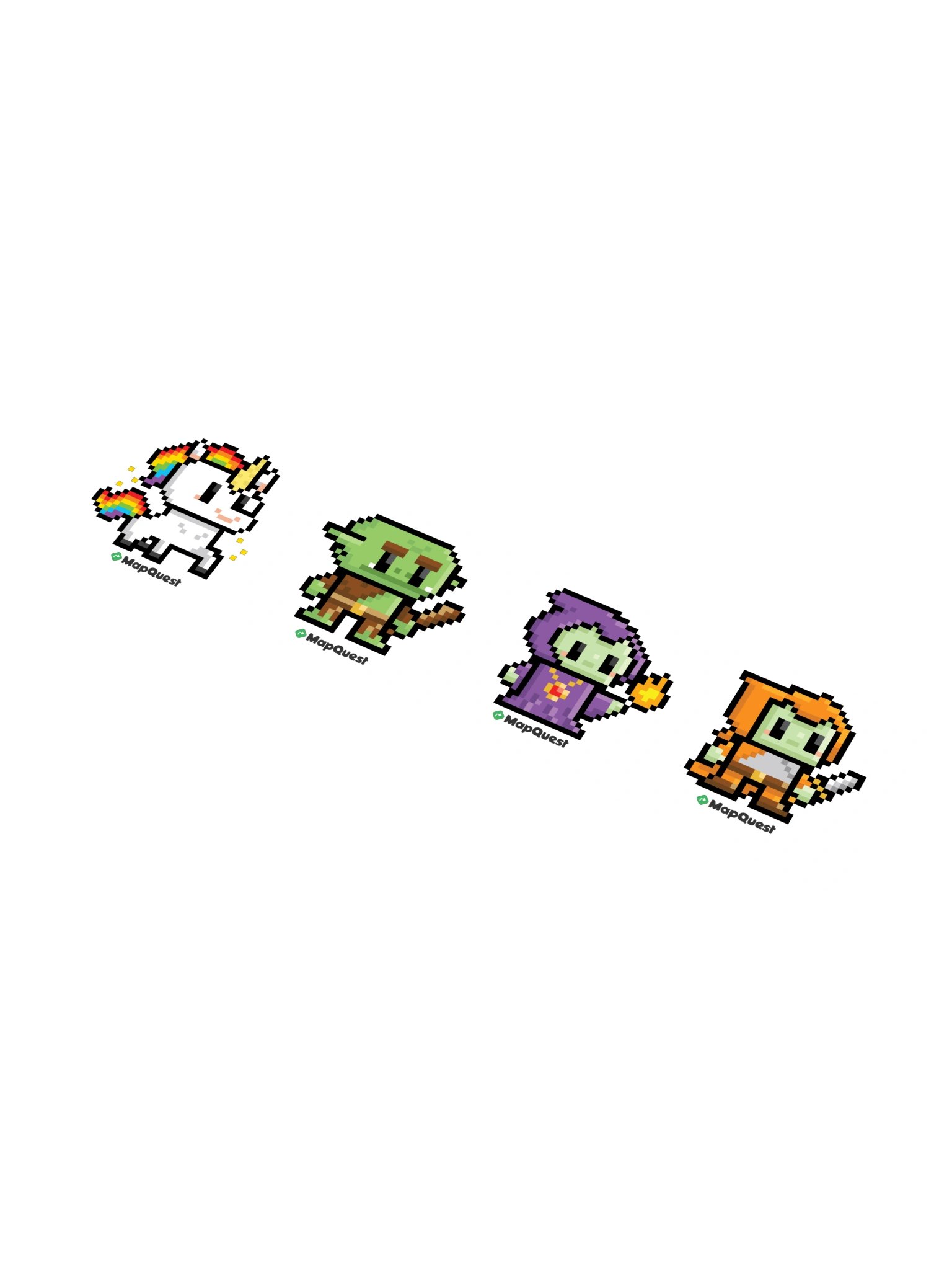 Just the Questies Laptop Stickers product image (1)
