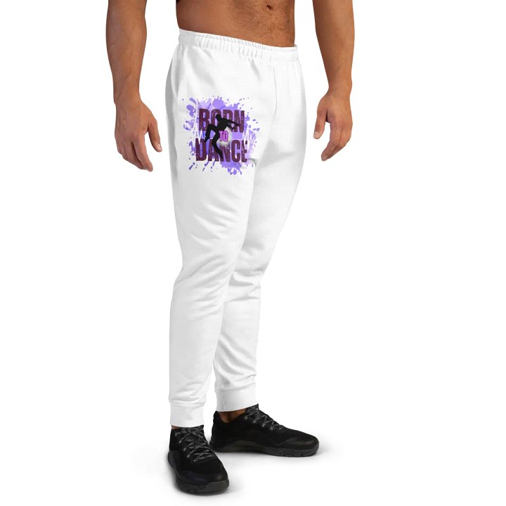 Dynamic Born to Dance His Silhouette Wave Men's Joggers product image (2)
