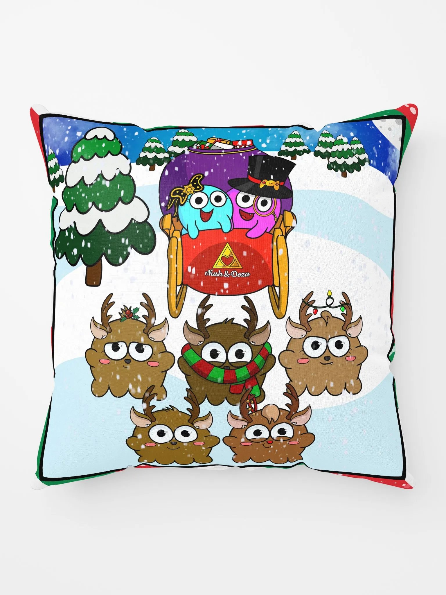 Globby Holiday Pillow product image (4)