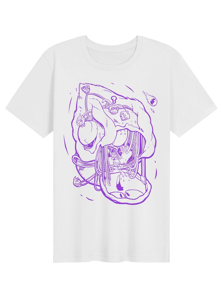 Crashing DeeDee Tee (Purple Lineart) product image (1)