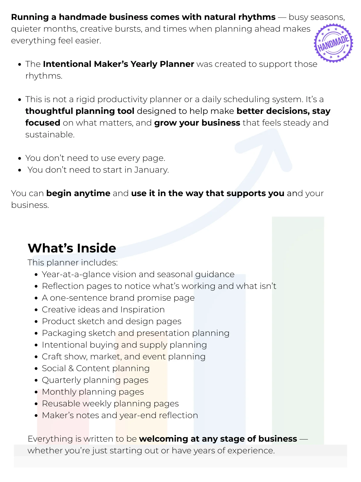 Yearly Maker's Planner product image (2)
