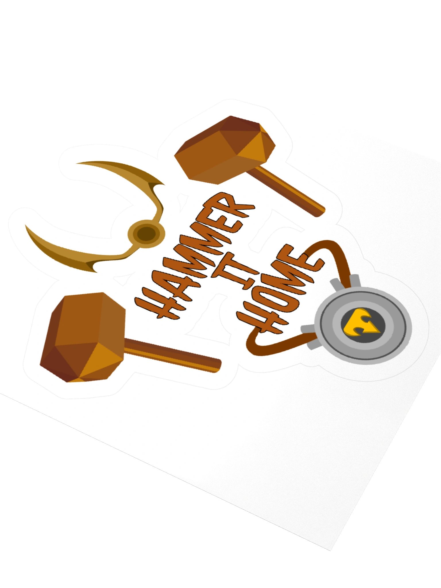 Hammer Master Sticker (Inspired by Wallop) product image (3)