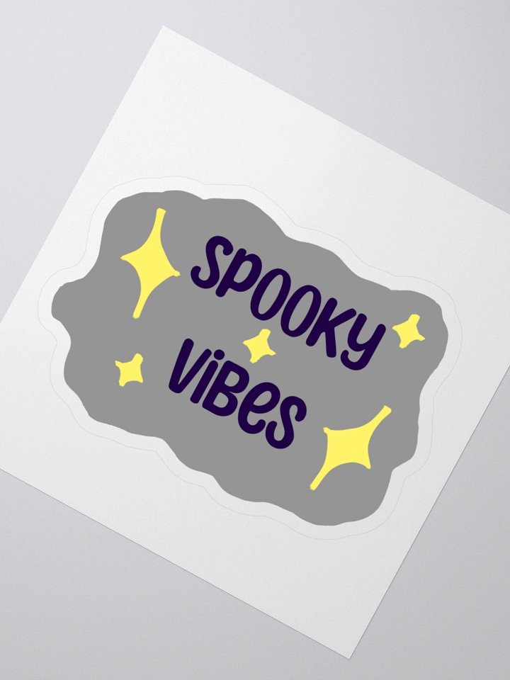 Spooky Vibes Kiss Cut Sticker product image (2)