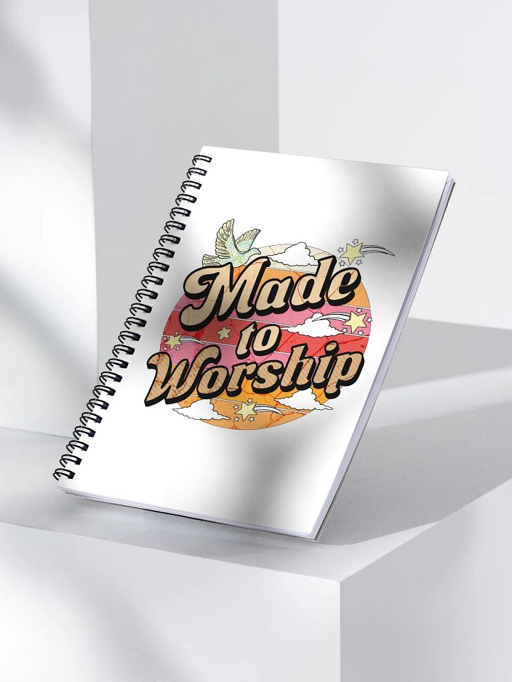 Made To Worship Celestial Spiral Notebook product image (2)
