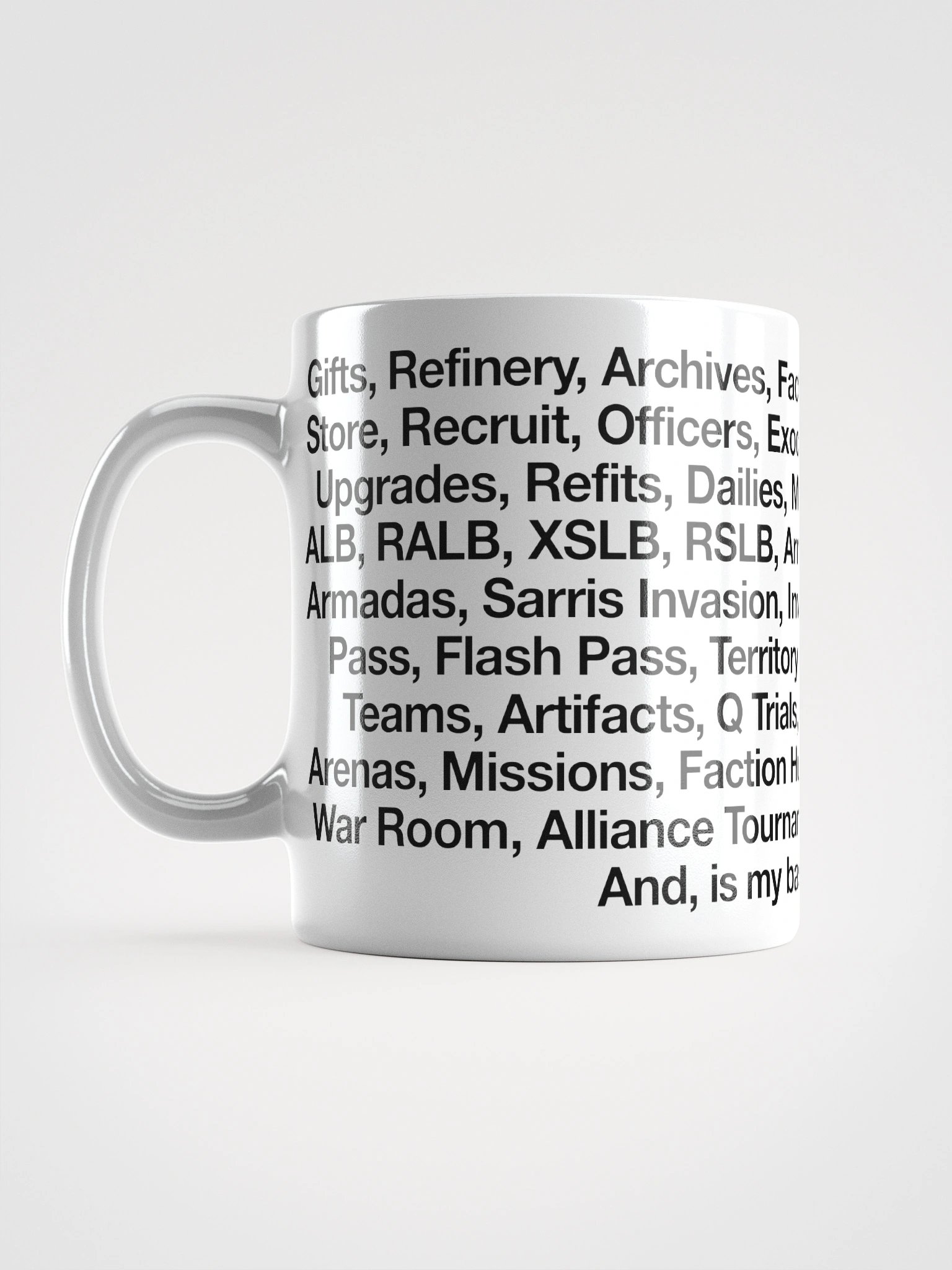STFC List Mug product image (3)