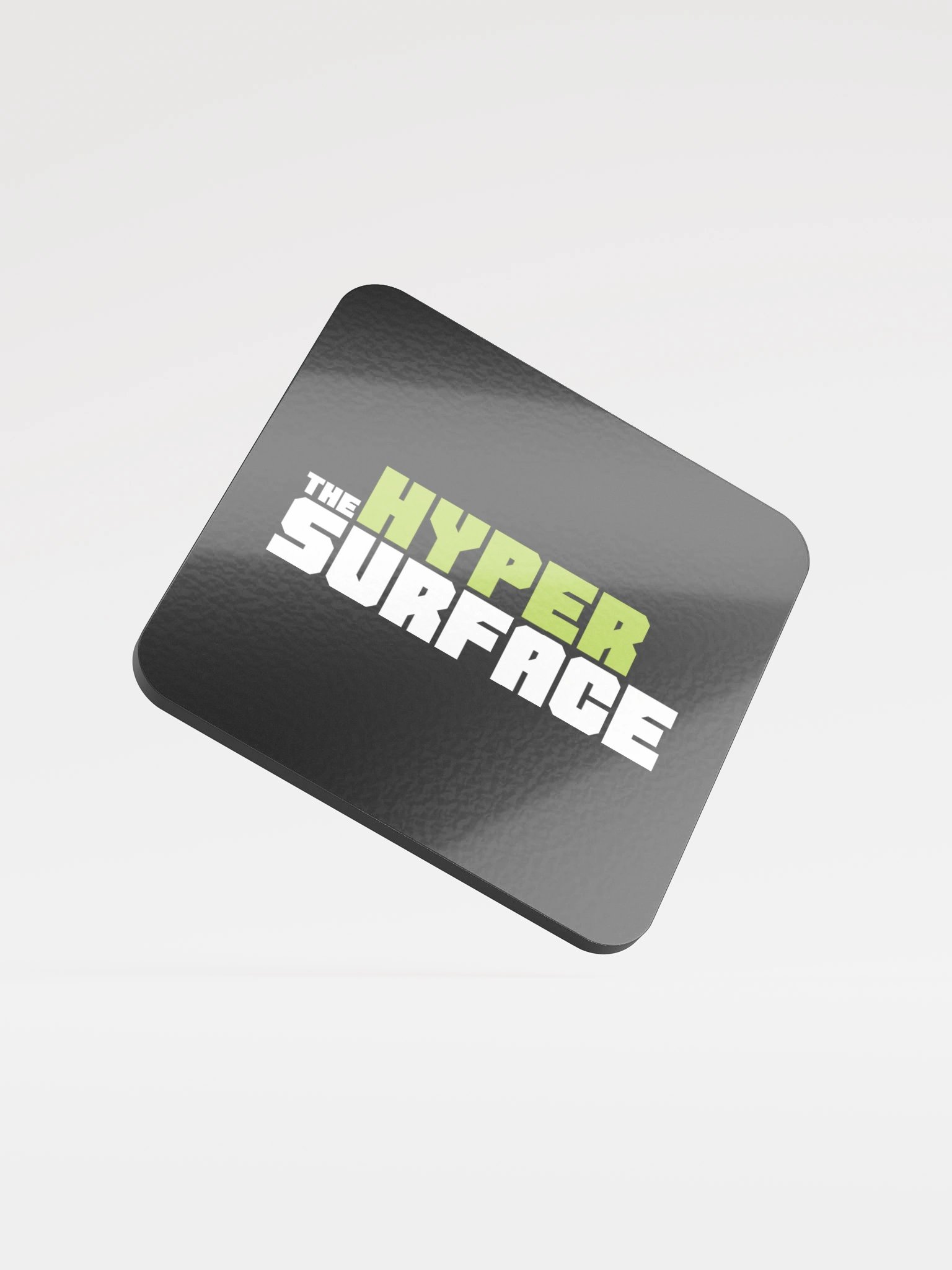 The Hyper Surface Glass Coaster product image (1)