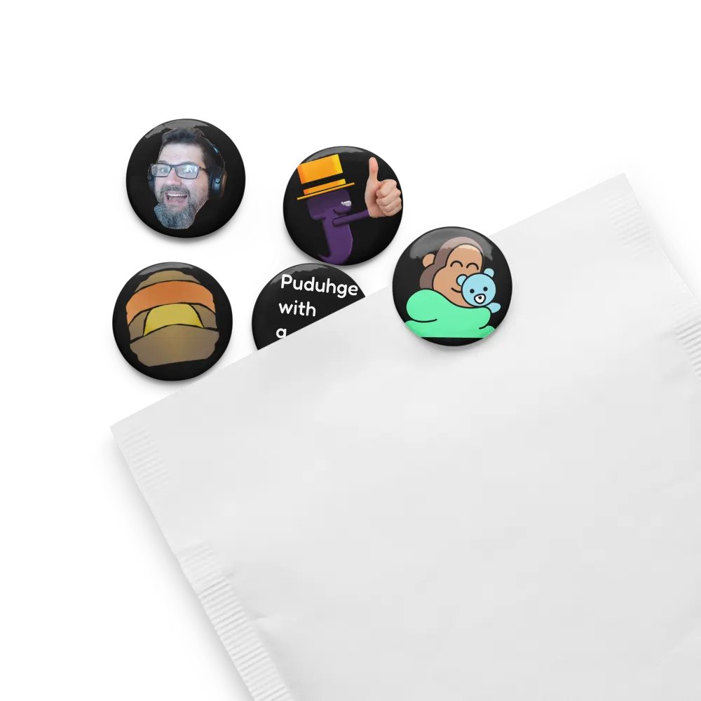 Puduhge With A Duh Pin Button Set product image (13)