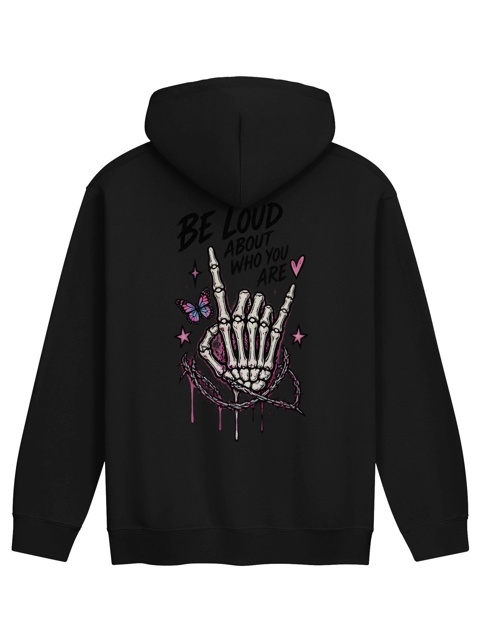 Be Loud About Who You Are Hoodie | Haven Unfiltered Collection product image (2)