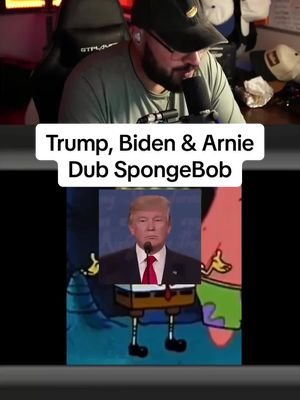 Trump, Biden & Arnie dub SpongeBob in Choicer Voicer #politicalsatire #choicervoicer #voiceover #dub #impressions