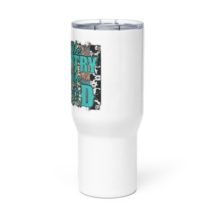 A Little Country, A Little Hood - Travel Mug w/ Handle product image (3)