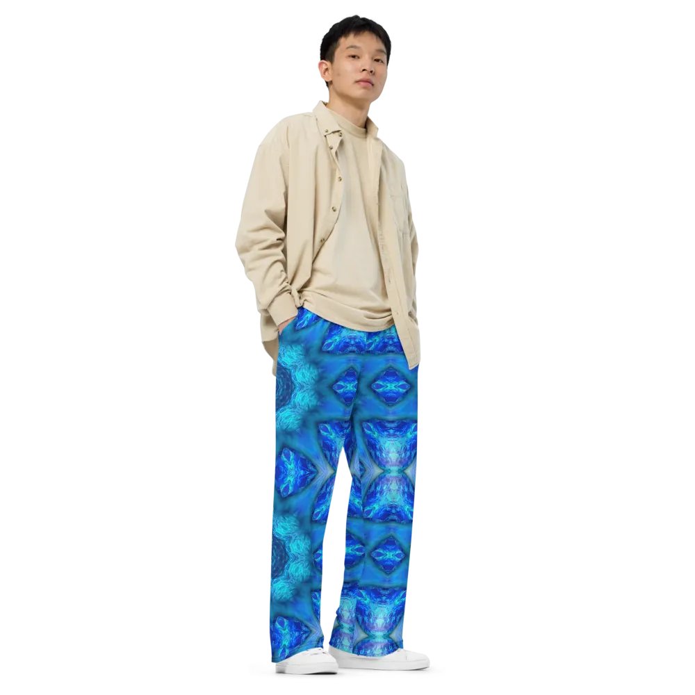 Blue Ocean Kaleidoscope Wideleg Pants product image (3)