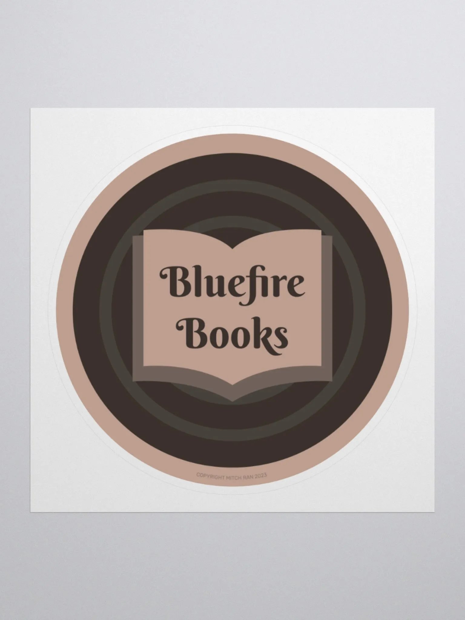 Bluefire Books Logo (Sticker) product image (1)