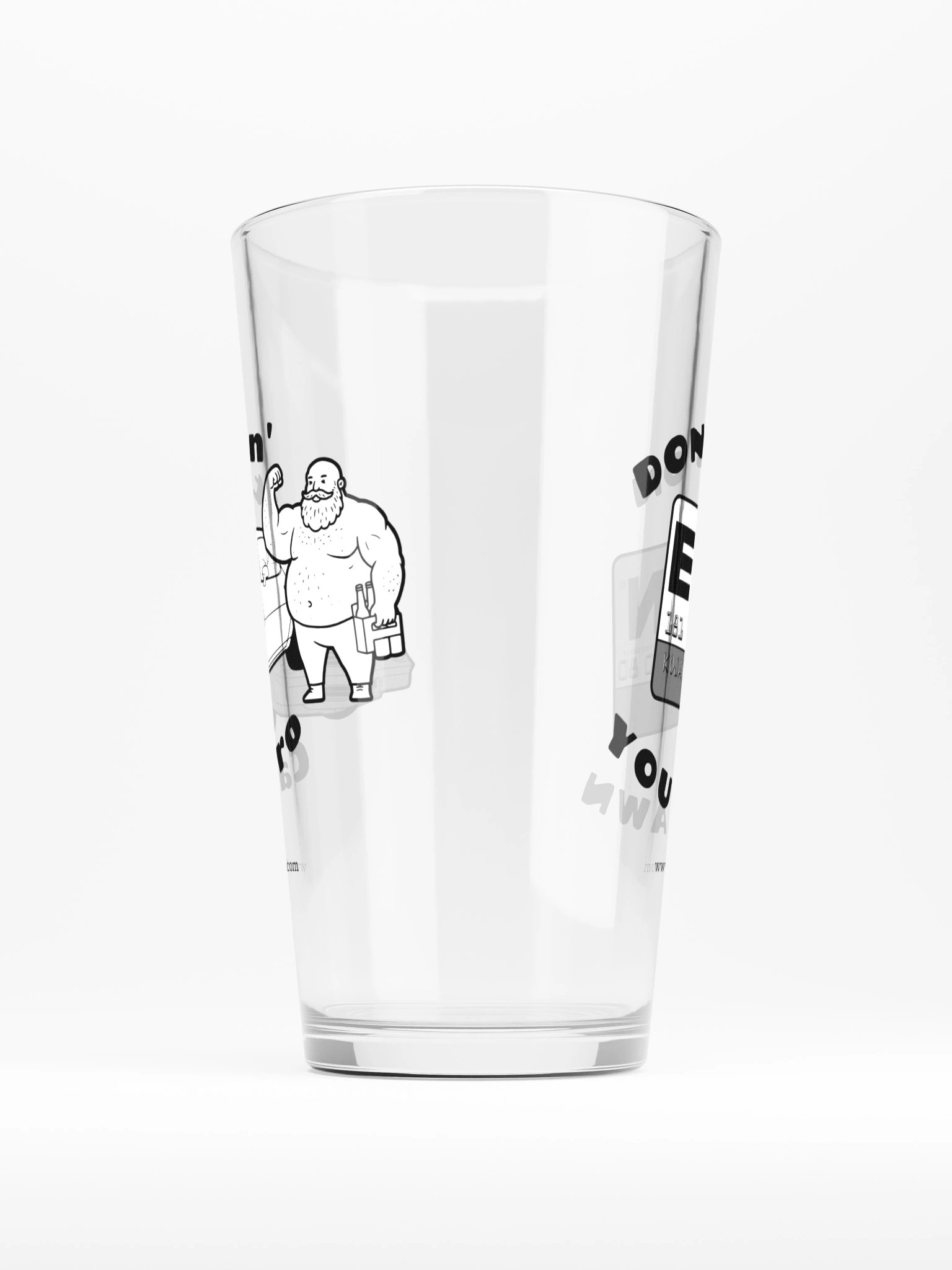 Bitchin' Camaro Donuts Pint Glass product image (5)