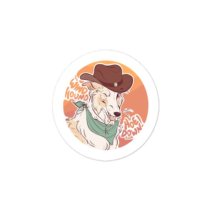 Winky Sundance - Orange - Sticker product image (1)